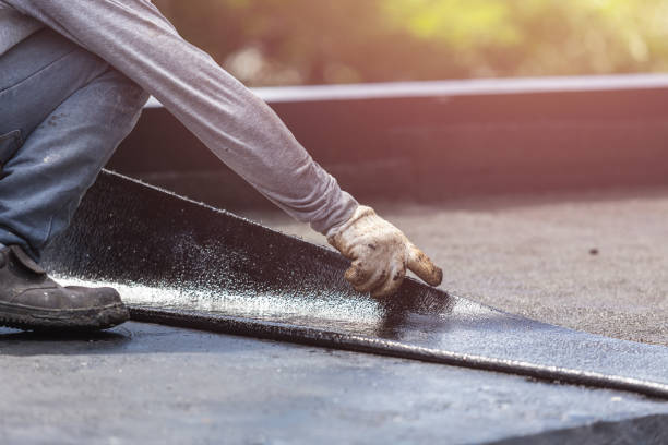 Professional Crawl Space Encapsulation technician working in Palestine, IL